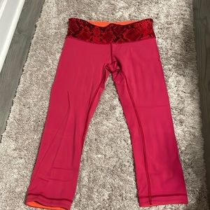 Lululemon yoga pants reversible